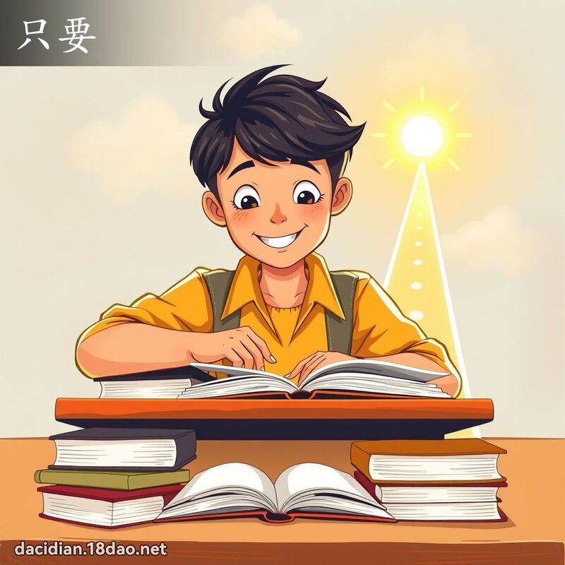 只要 - 国语大辞典配图
