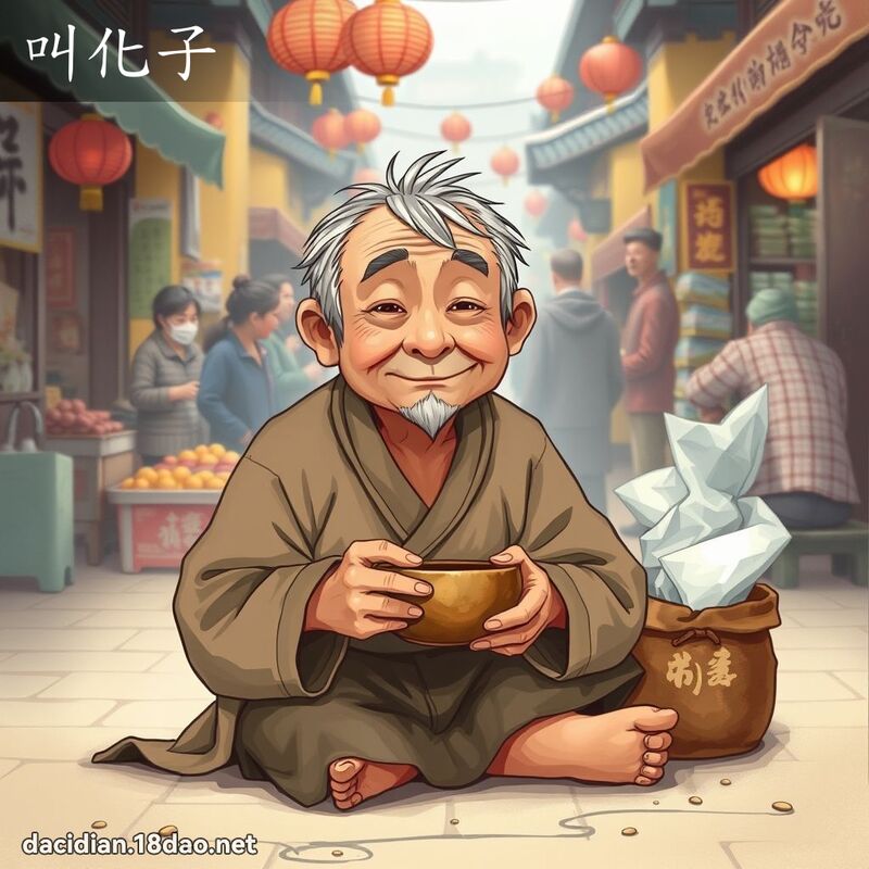 叫化子 - 国语大辞典配图