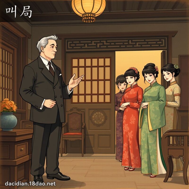 叫局 - 国语大辞典配图