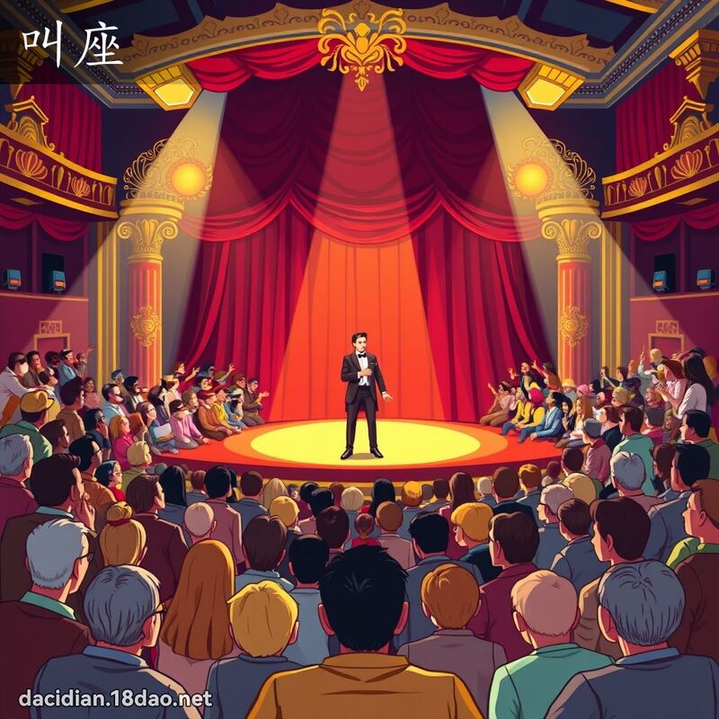 叫座 - 国语大辞典配图