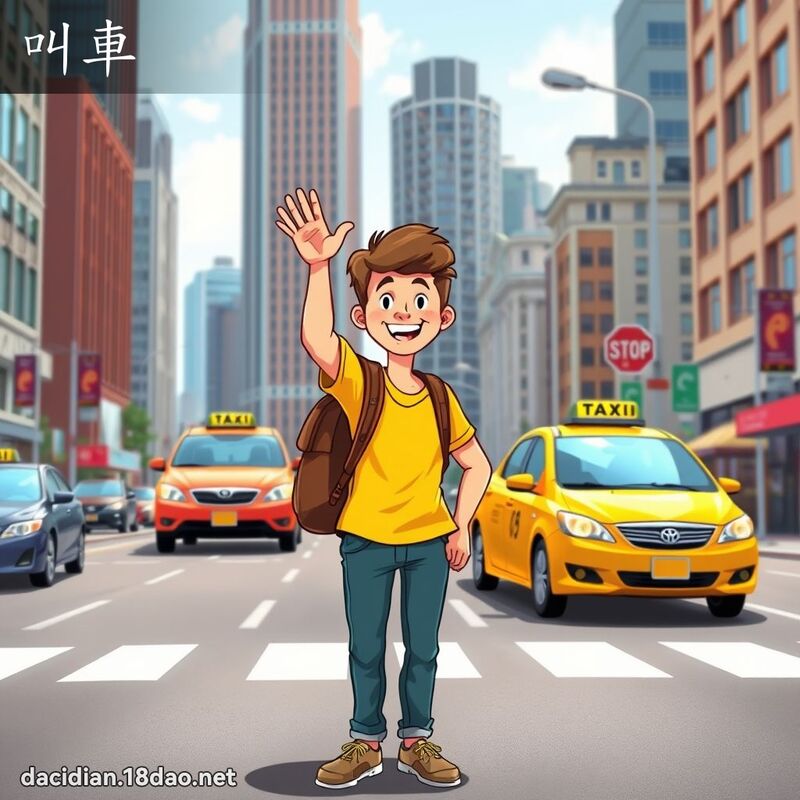 叫车 - 国语大辞典配图
