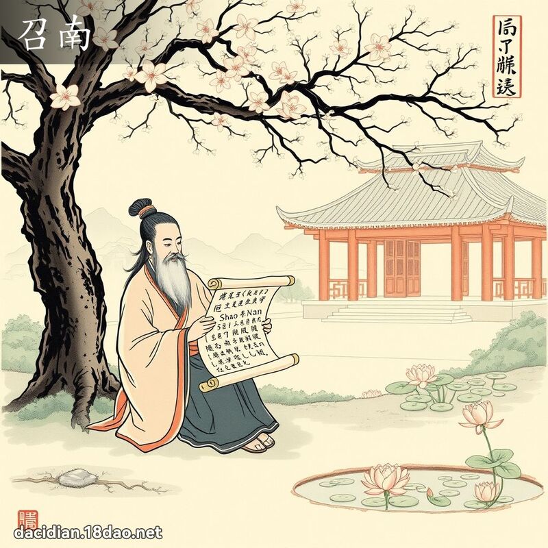 召南 - 國語大辭典配圖