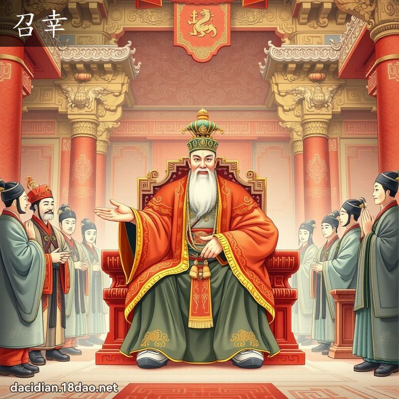 召幸 - 国语大辞典配图
