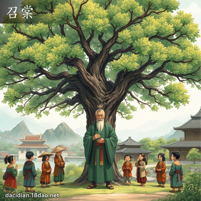 召棠 - 国语大辞典配图