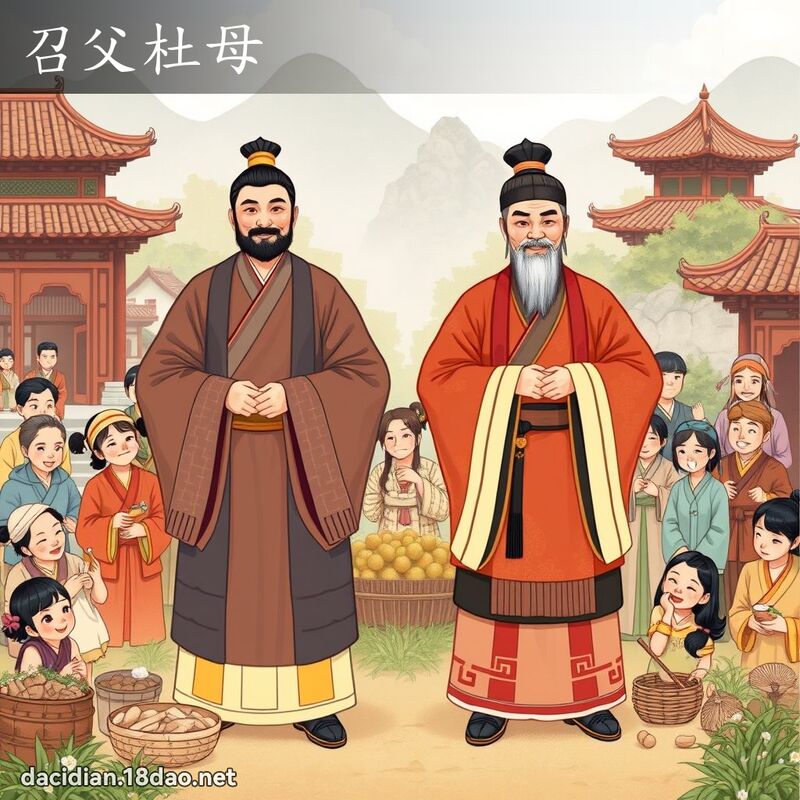 召父杜母 - 国语大辞典配图