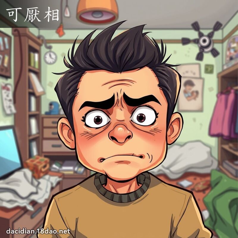 可厭相 - 國語大辭典配圖