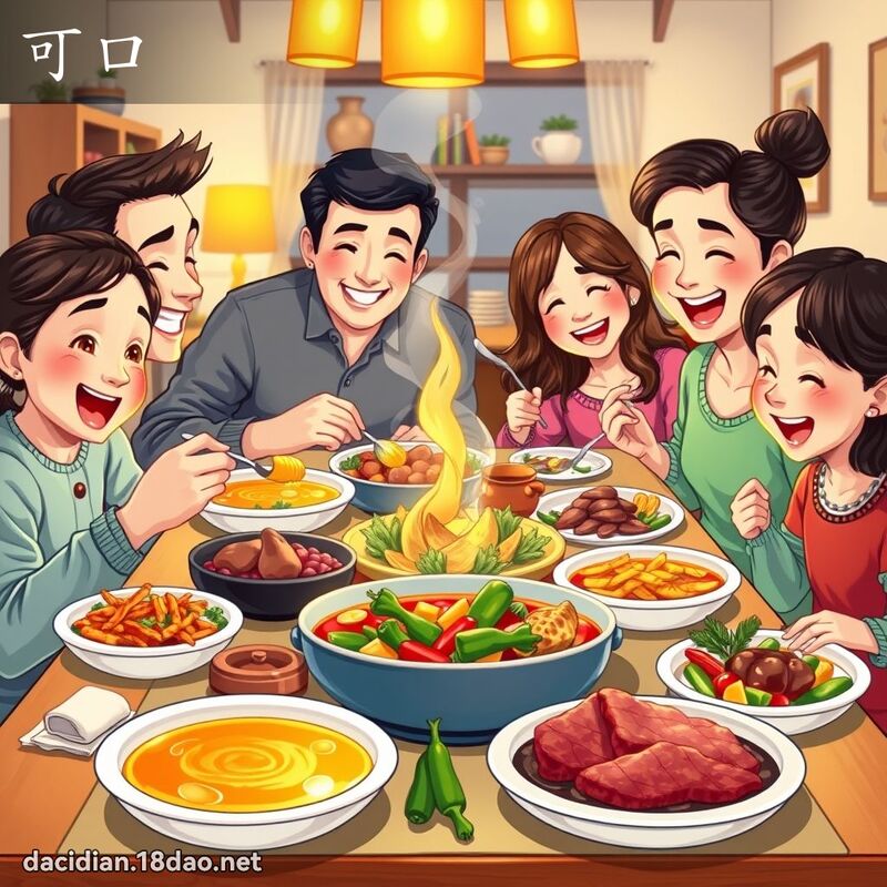 可口 - 国语大辞典配图