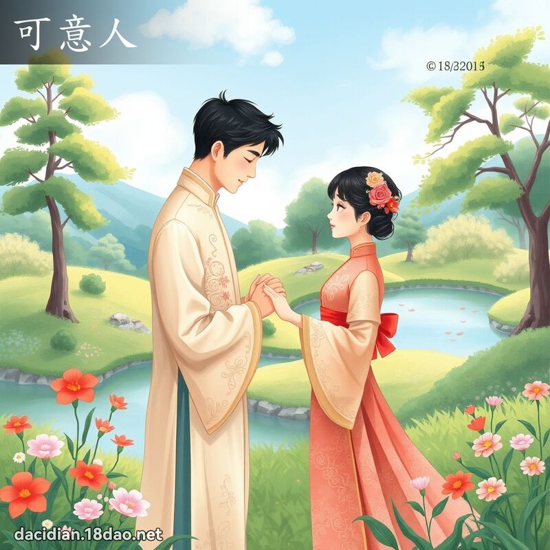 可意人 - 国语大辞典配图