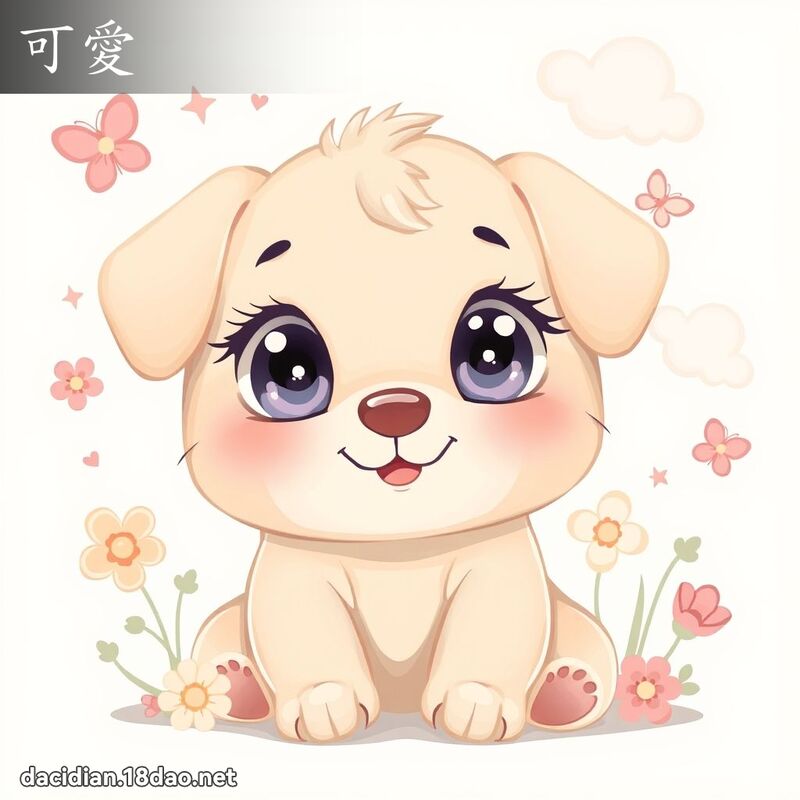 可愛 - 國語大辭典配圖