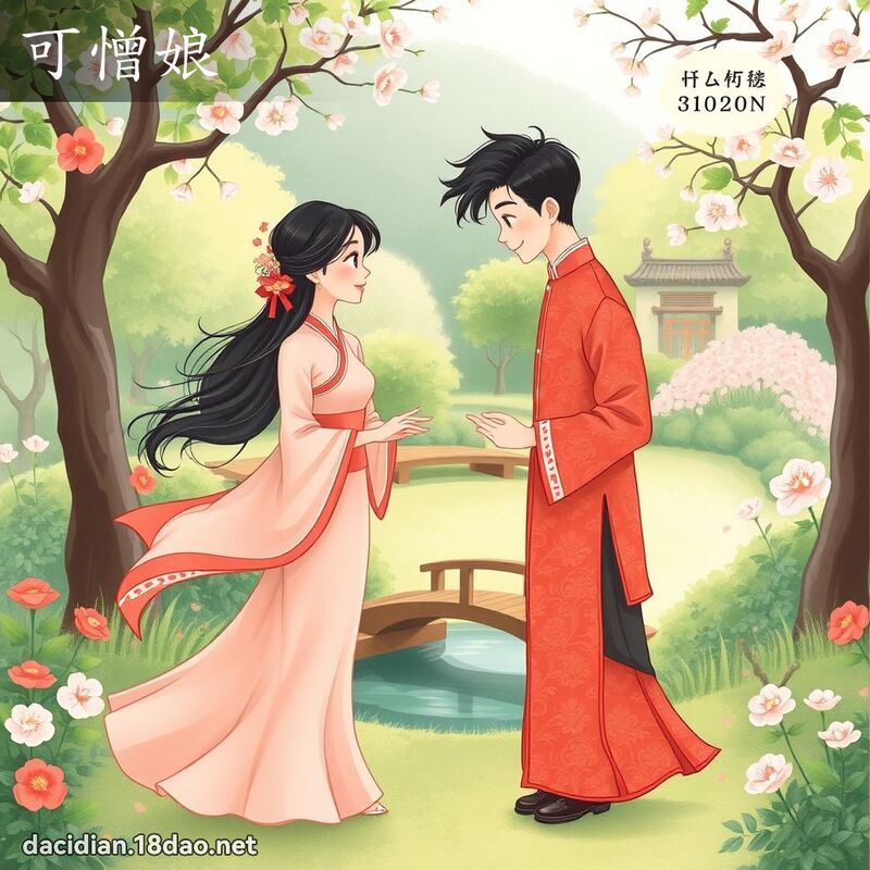 可憎娘 - 國語大辭典配圖