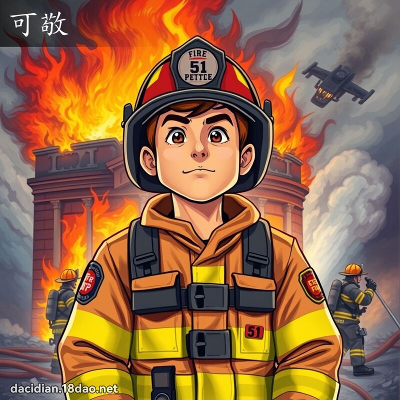 可敬 - 國語大辭典配圖