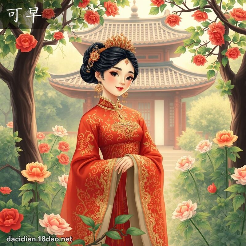 可早 - 国语大辞典配图