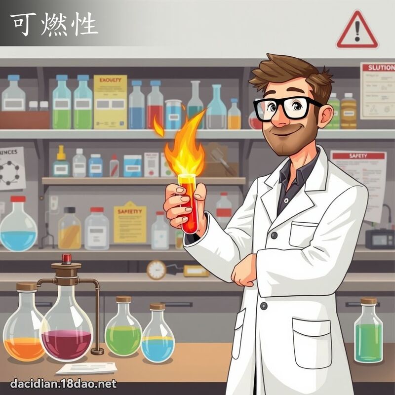 可燃性 - 国语大辞典配图