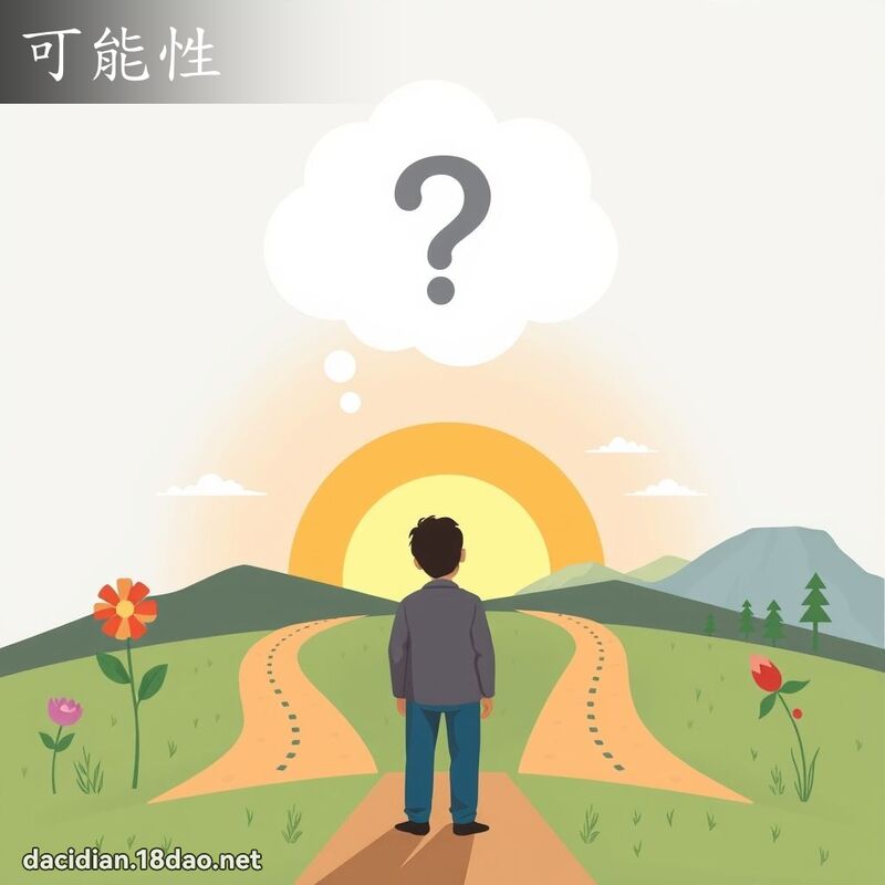 可能性 - 国语大辞典配图