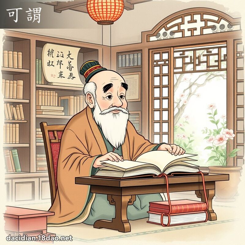 可謂 - 國語大辭典配圖