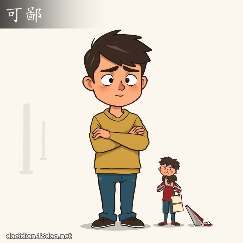 可鄙 - 国语大辞典配图