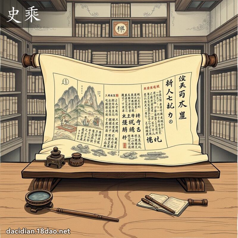 史乘 - 国语大辞典配图
