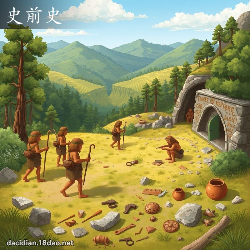 史前史 - 國語大辭典配圖