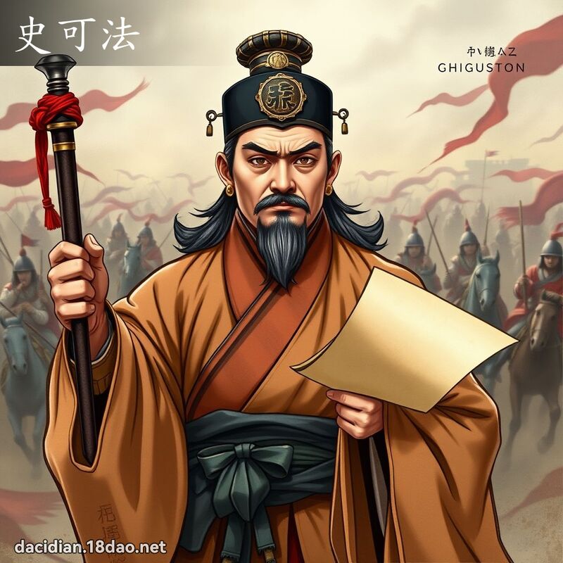 史可法 - 國語大辭典配圖