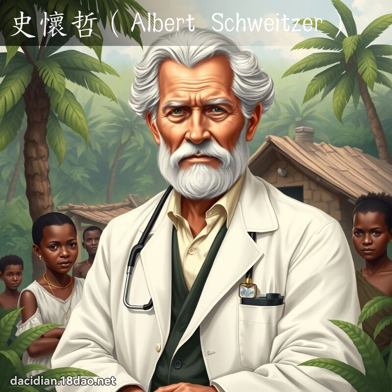 史懷哲（Albert Schweitzer） - 國語大辭典配圖