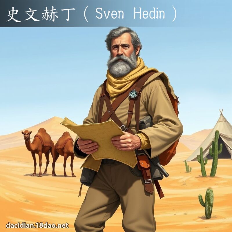史文赫丁（Sven Hedin） - 國語大辭典配圖