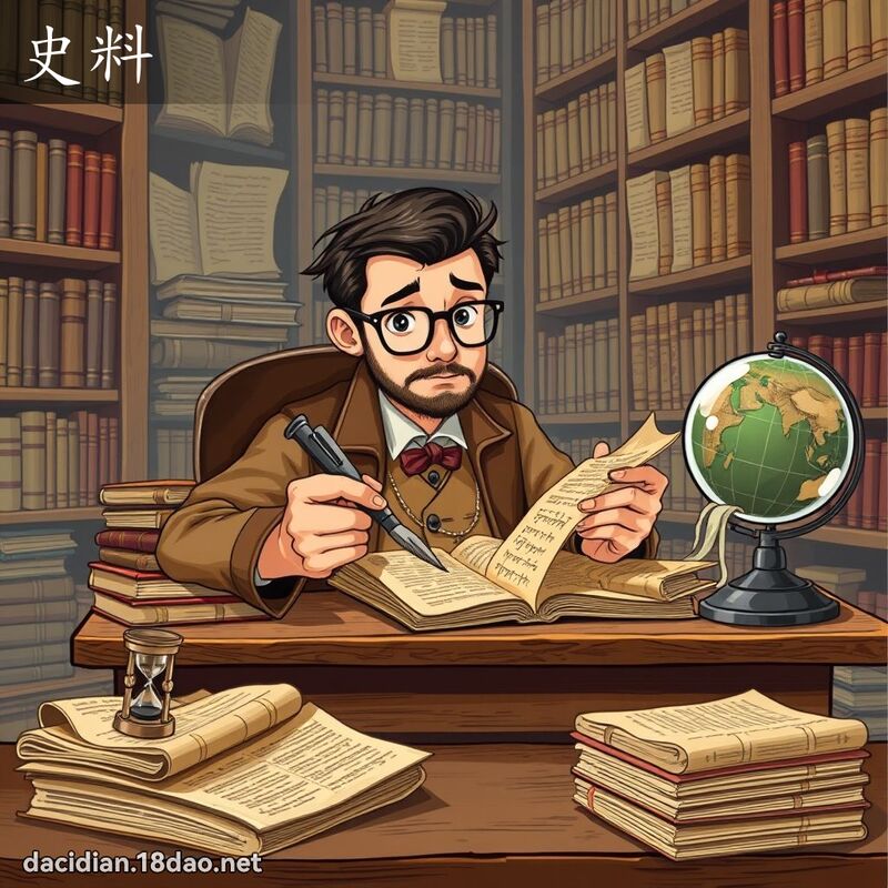 史料 - 國語大辭典配圖