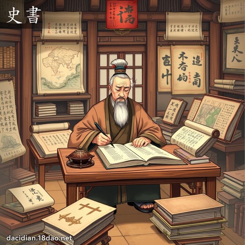 史書 - 國語大辭典配圖