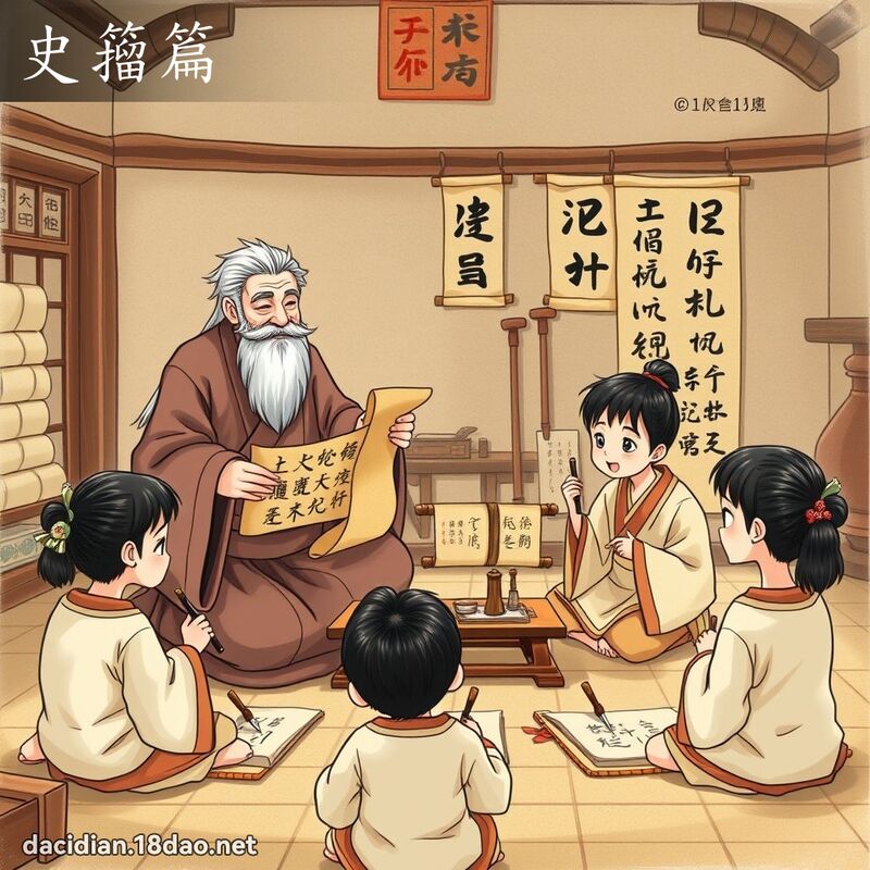 史籀篇 - 國語大辭典配圖