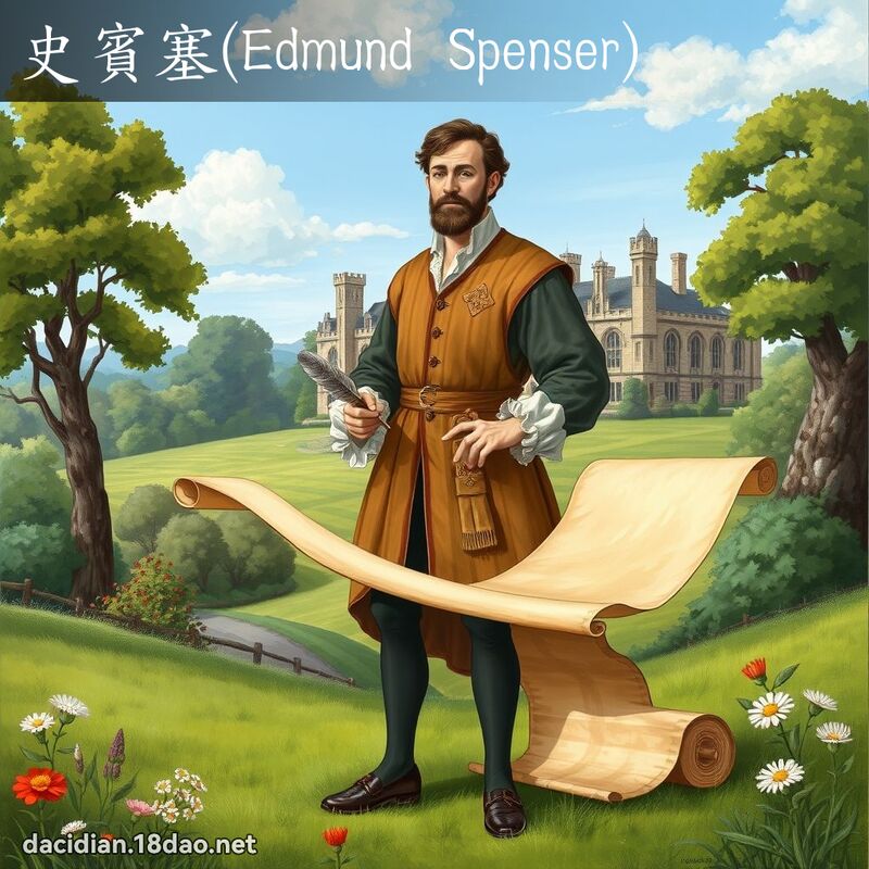 史賓塞(Edmund Spenser) - 國語大辭典配圖