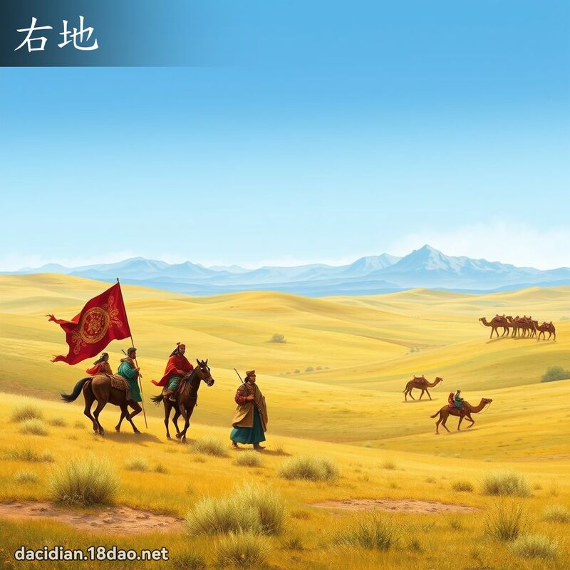 右地 - 国语大辞典配图