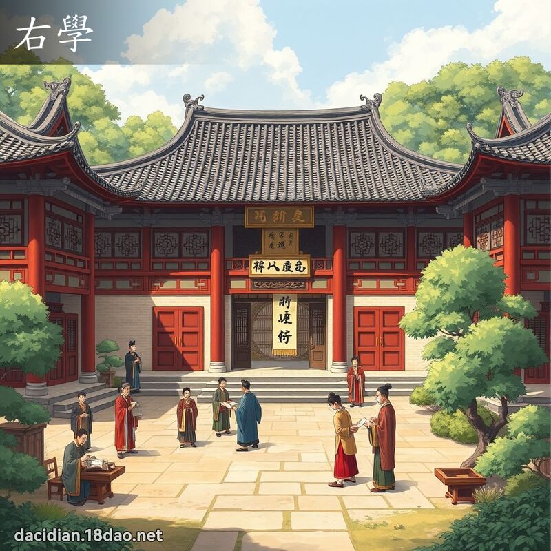 右學 - 國語大辭典配圖