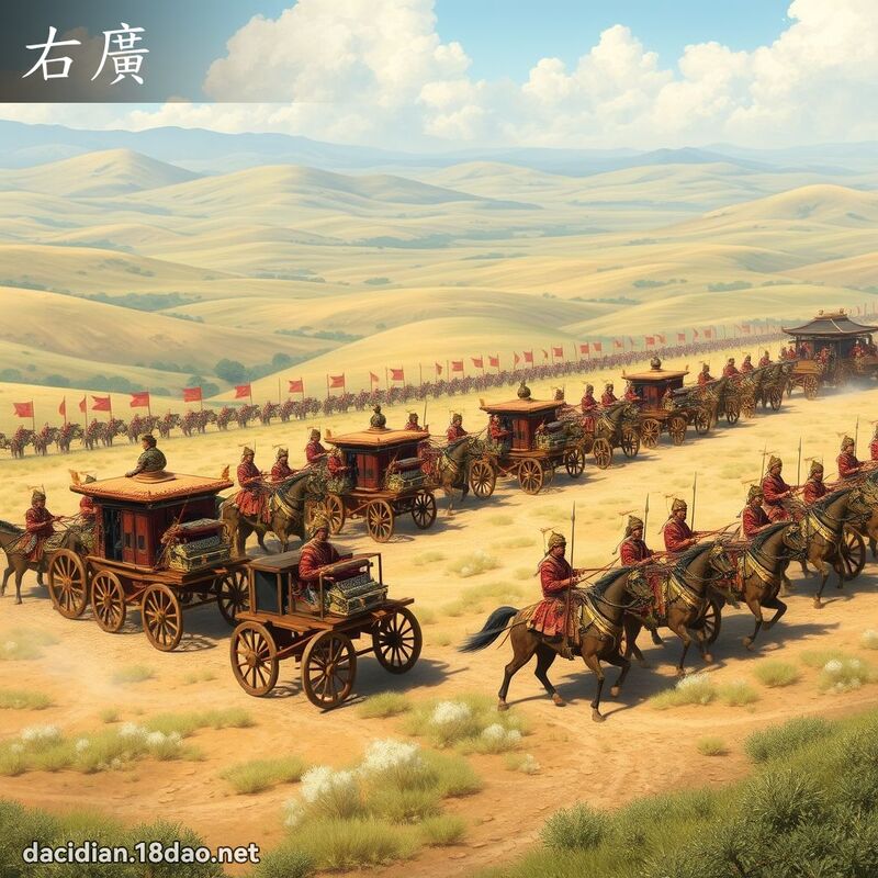 右廣 - 國語大辭典配圖