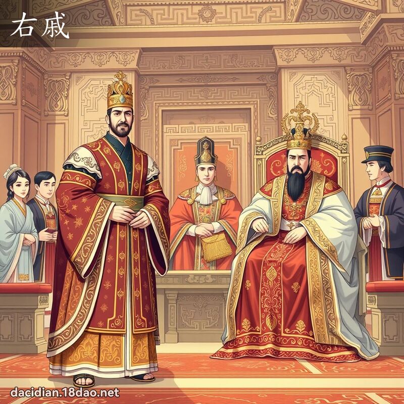 右戚 - 国语大辞典配图