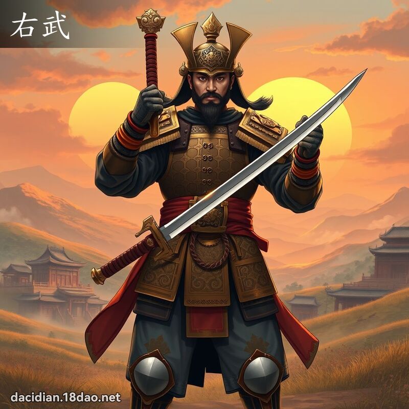 右武 - 国语大辞典配图