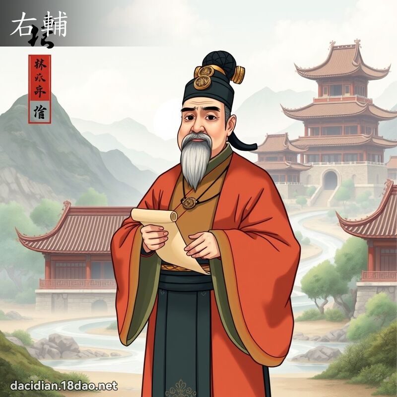 右辅 - 国语大辞典配图