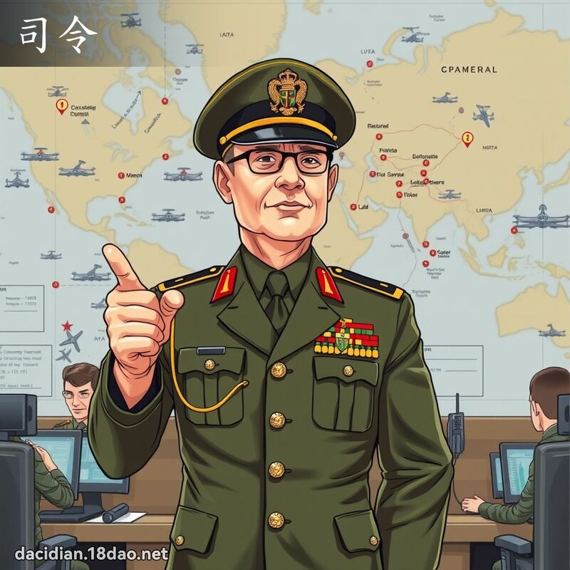 司令 - 国语大辞典配图