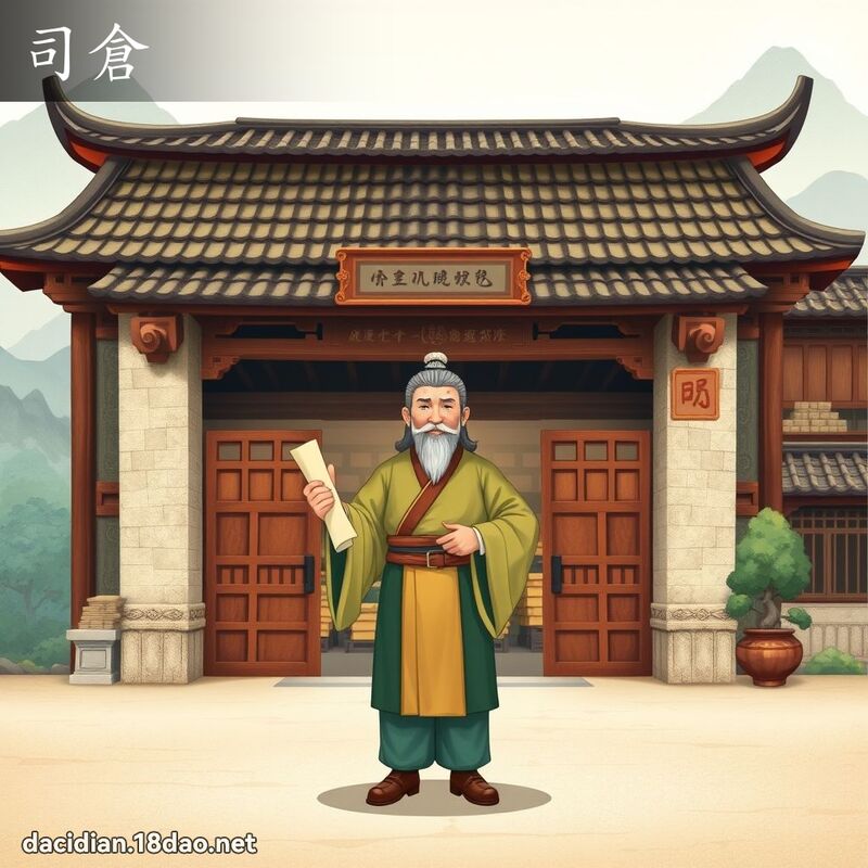 司仓 - 国语大辞典配图