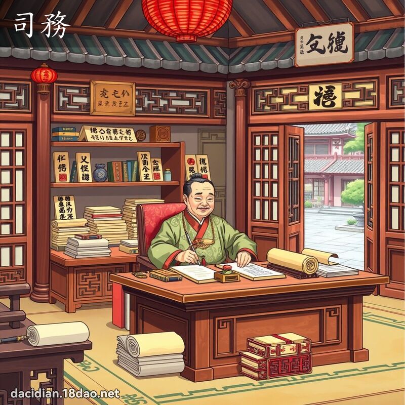 司务 - 国语大辞典配图