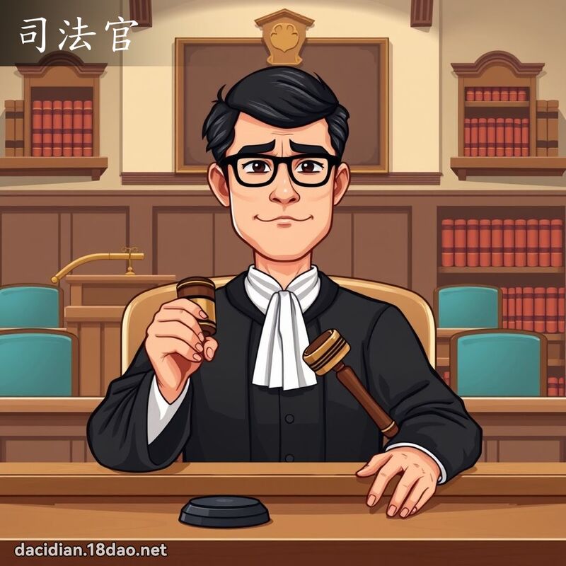 司法官 - 国语大辞典配图