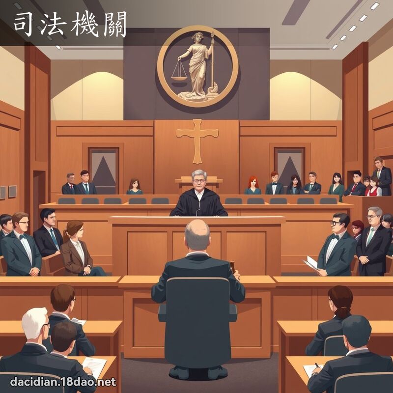 司法机关 - 国语大辞典配图