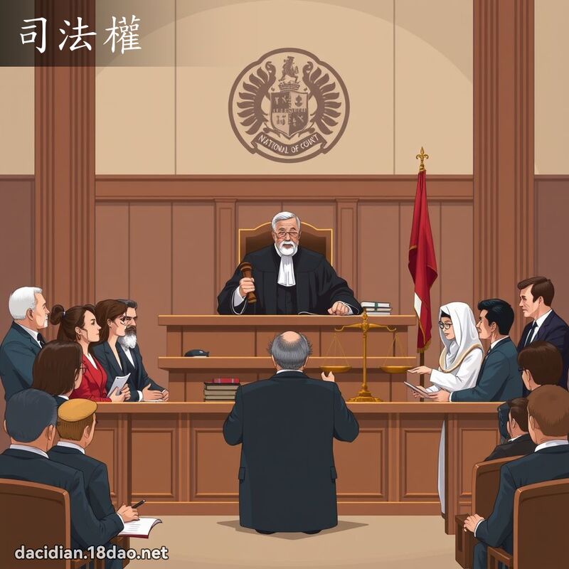 司法权 - 国语大辞典配图