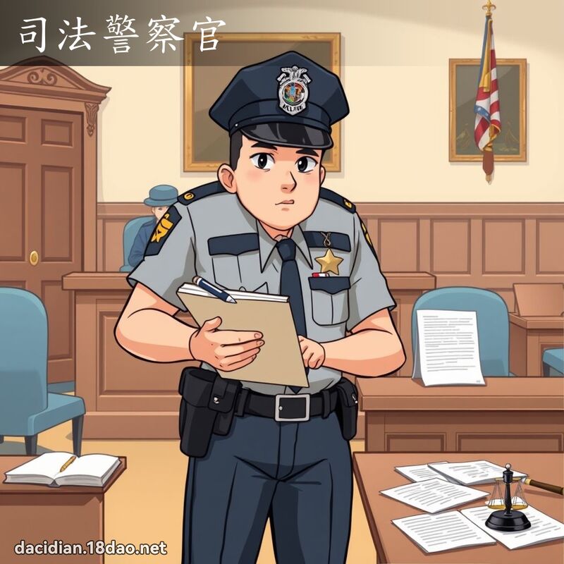 司法警察官 - 国语大辞典配图