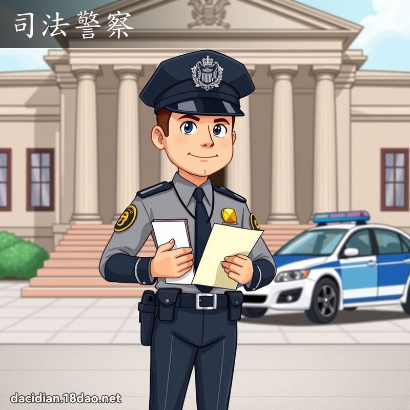 司法警察 - 国语大辞典配图