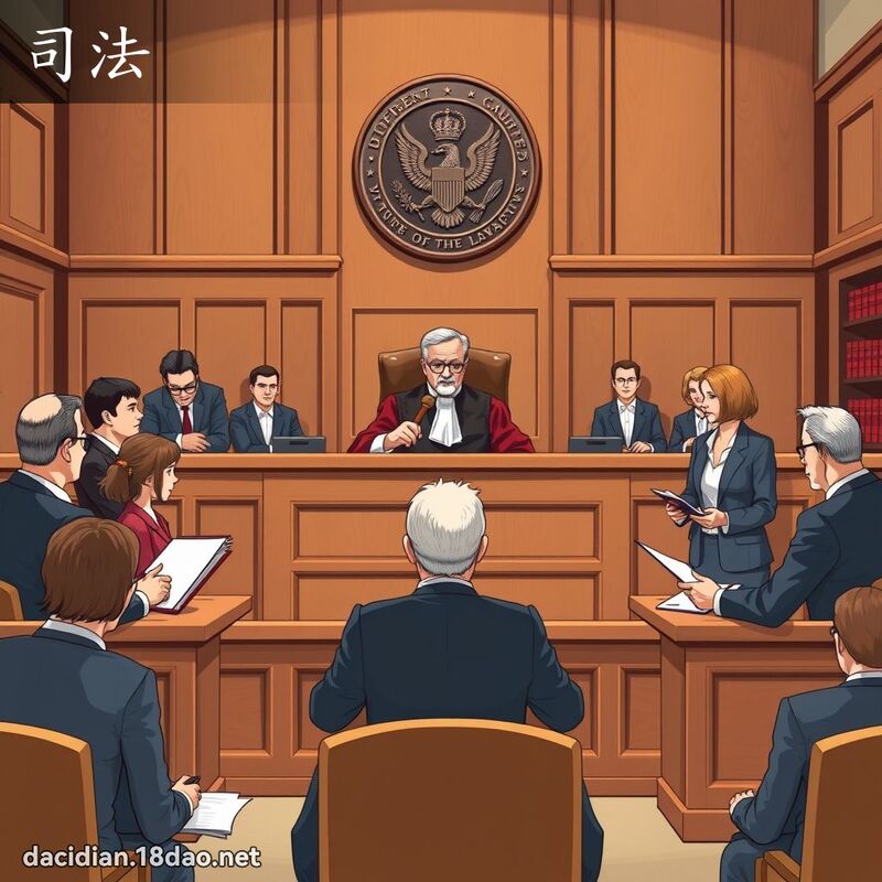 司法 - 国语大辞典配图