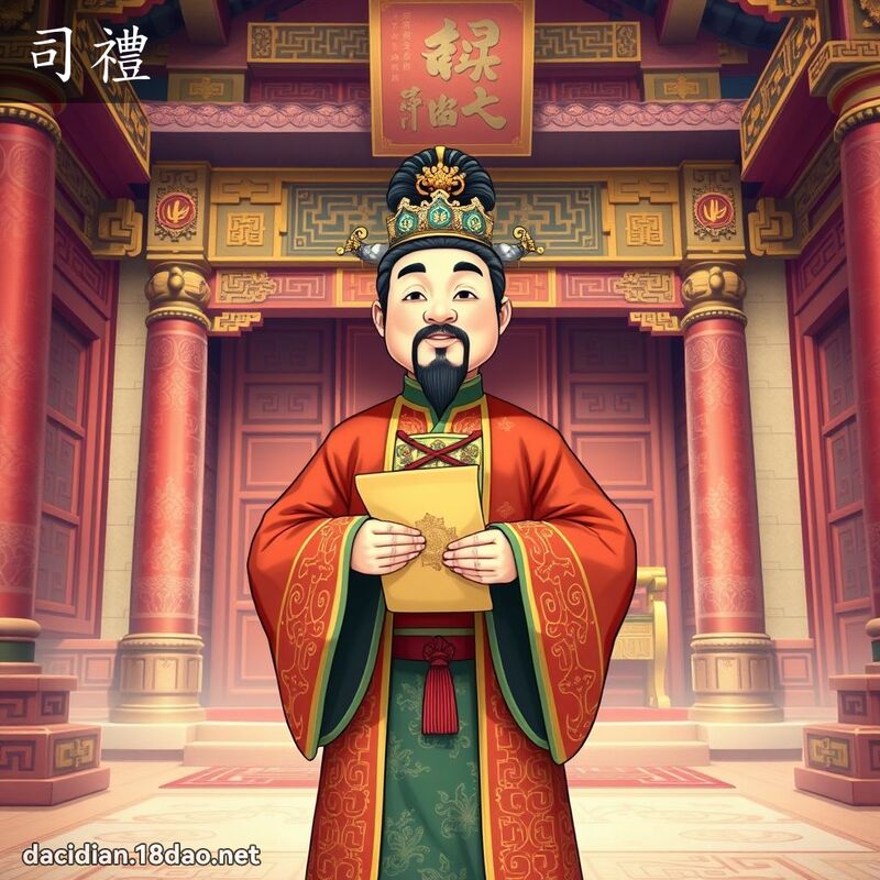 司礼 - 国语大辞典配图