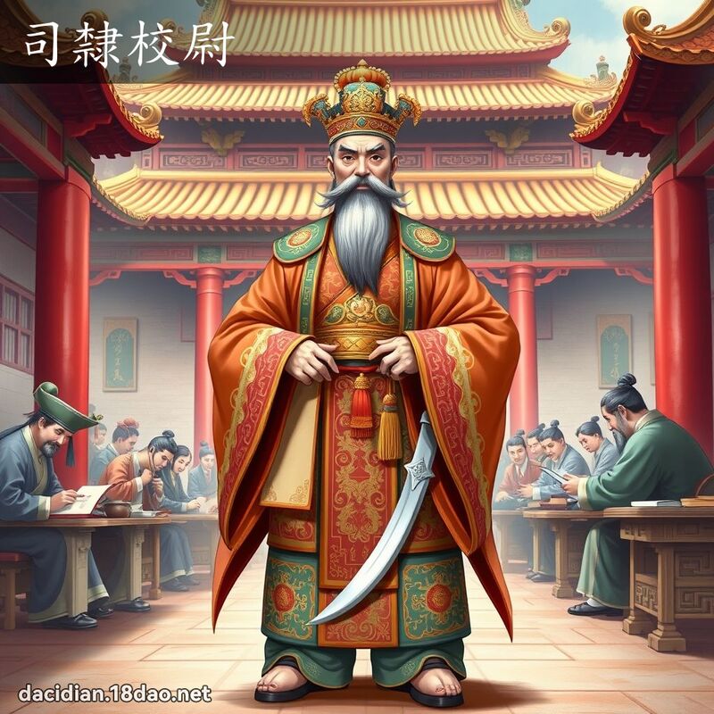 司隶校尉 - 国语大辞典配图