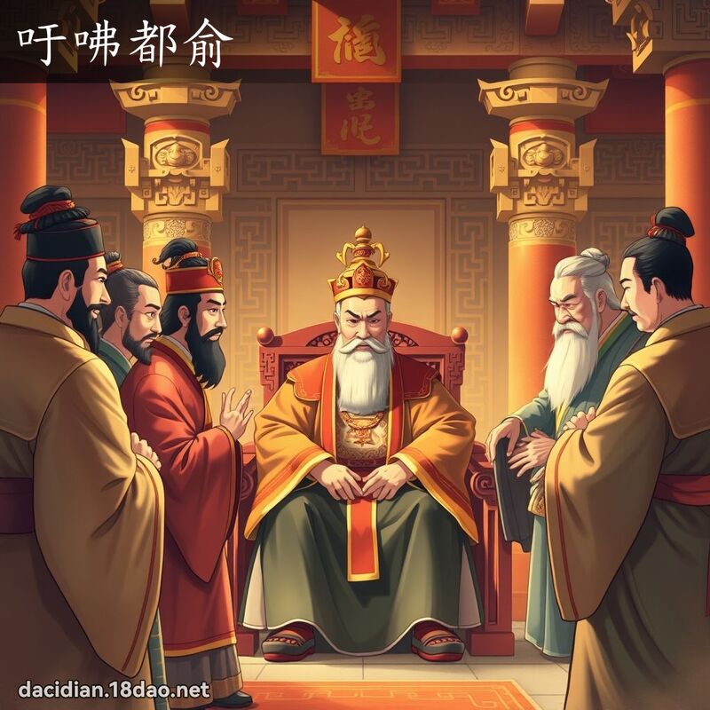 吁咈都俞 - 國語大辭典配圖