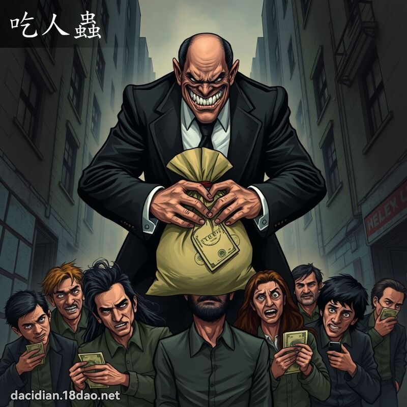 吃人虫 - 国语大辞典配图