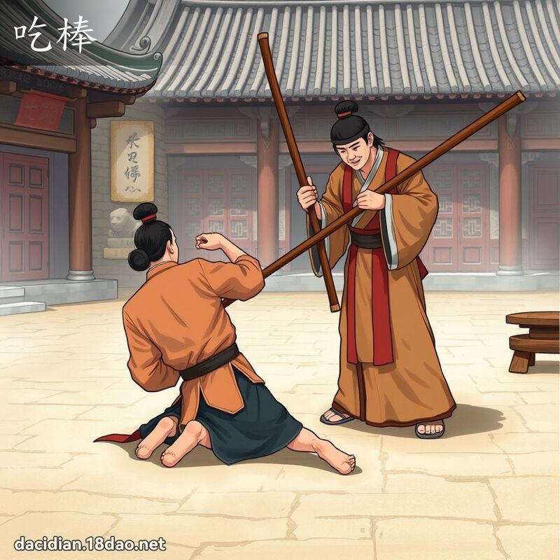 吃棒 - 國語大辭典配圖