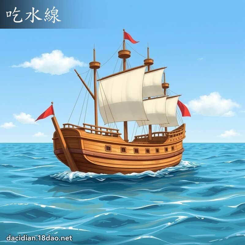 吃水线 - 国语大辞典配图
